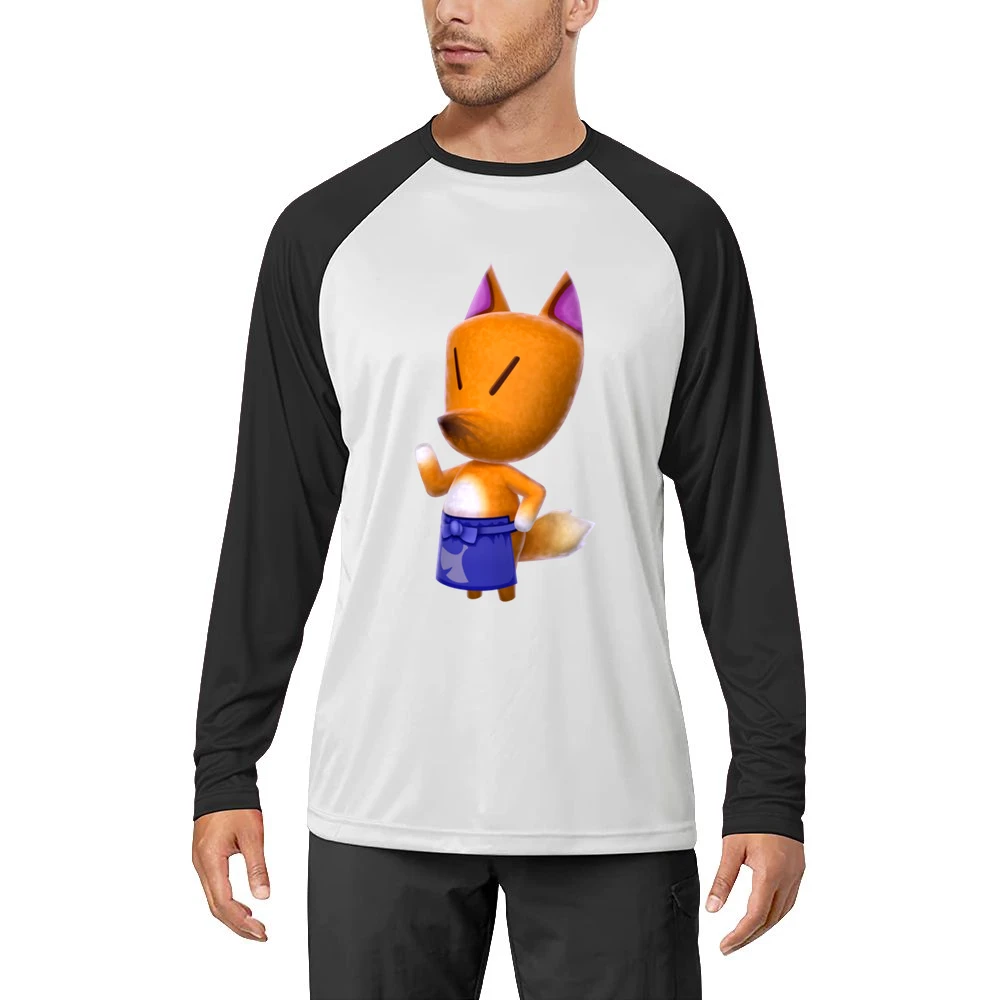 Redd From Animal Crossing Nintendo Character Video Game Men Long Sleeve T-Shirt
