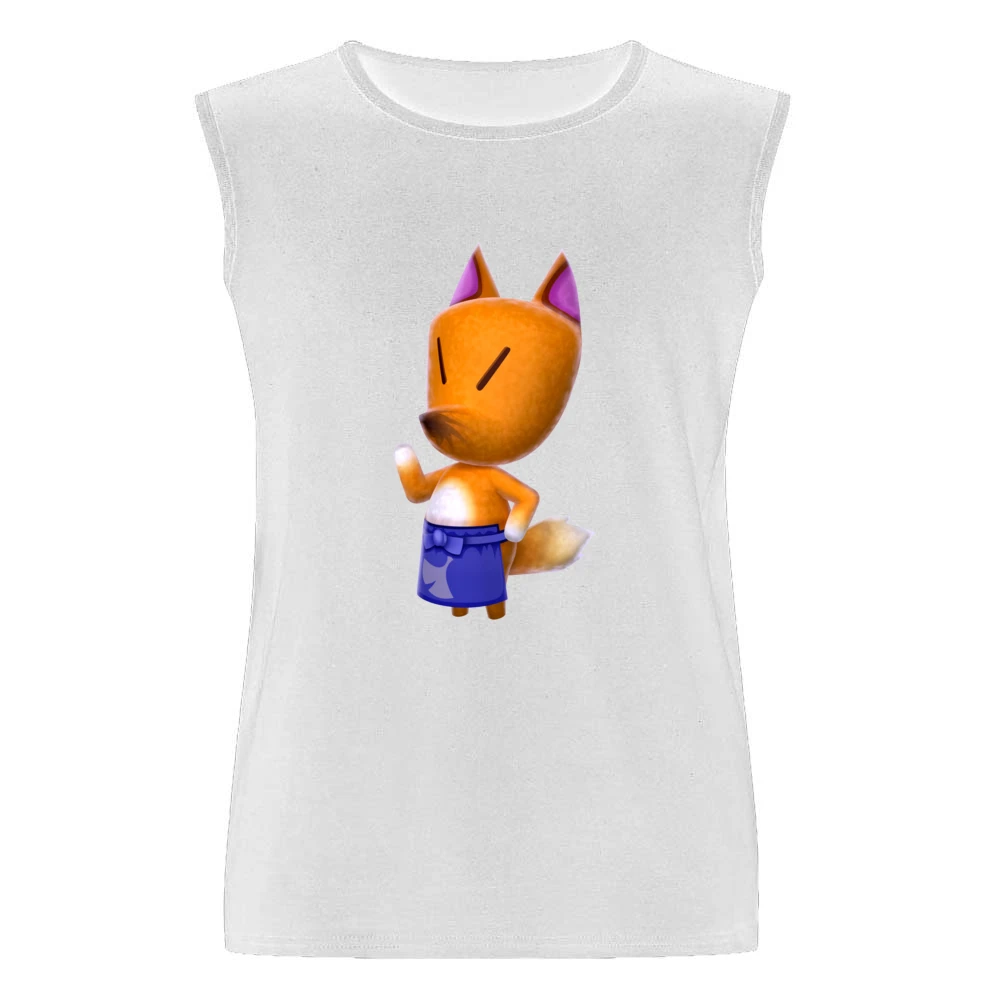 Redd From Animal Crossing Nintendo Character Video Game Men Sleeveless T-Shirt