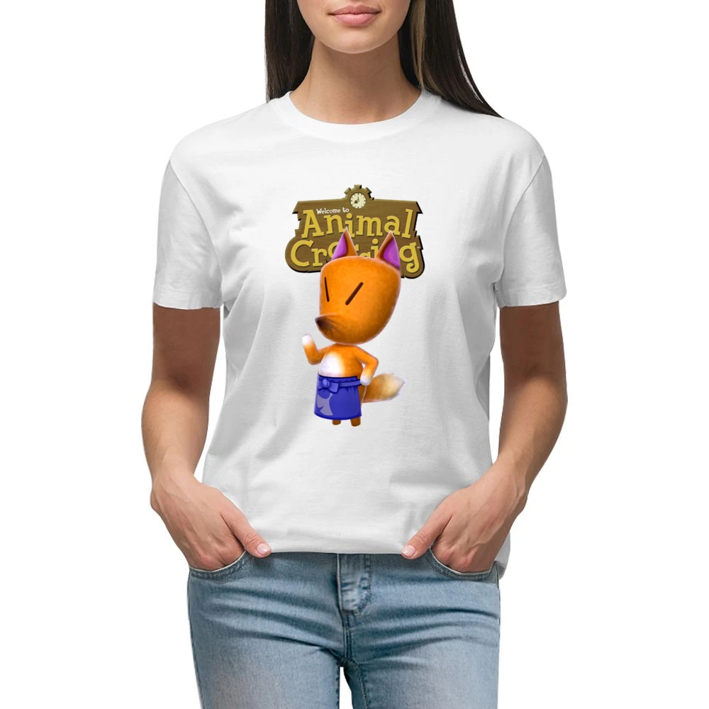 Redd From Animal Crossing Nintendo Video Game Fan Premium Women Ladies T-shirt