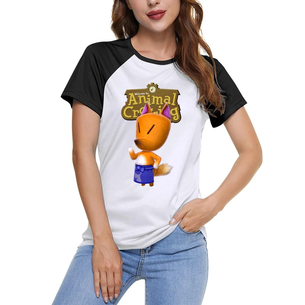 Redd From Animal Crossing Nintendo Video Game Fan Women Ladies Short Sleeve T-Shirt