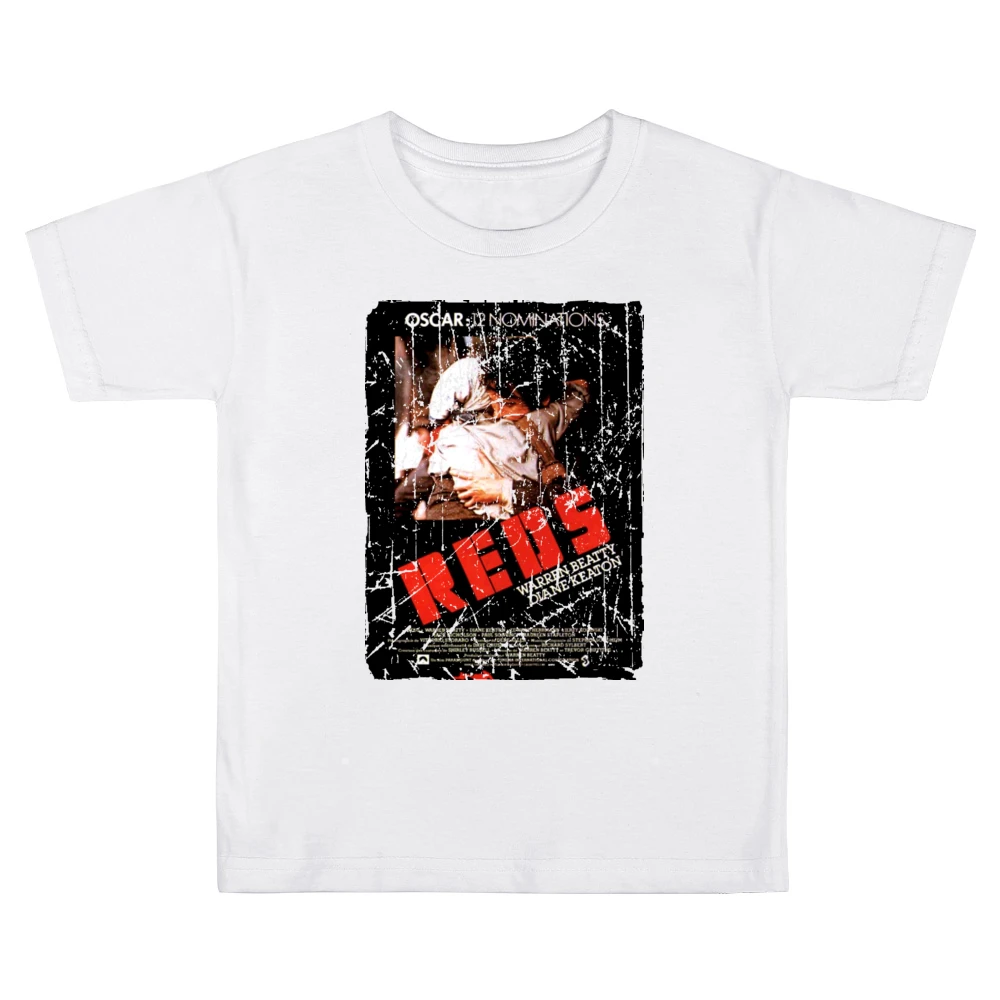 Reds Movie Poster Retro Aged Look Kids Boys Girls T-Shirt