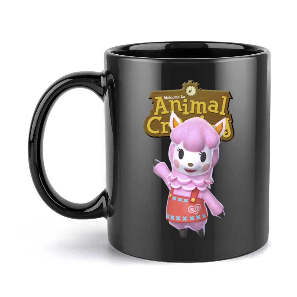 Reese From Animal Crossing Nintendo Video Game Fan Black Mug
