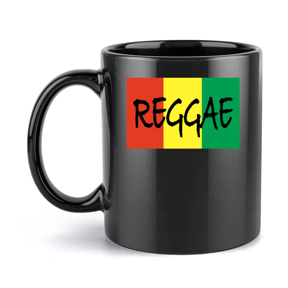 Reggae Music Black Mug