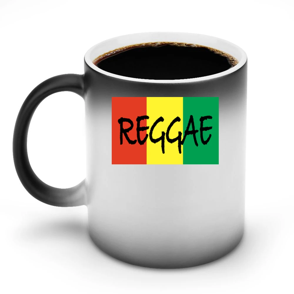 Reggae Music Discoloration Mug