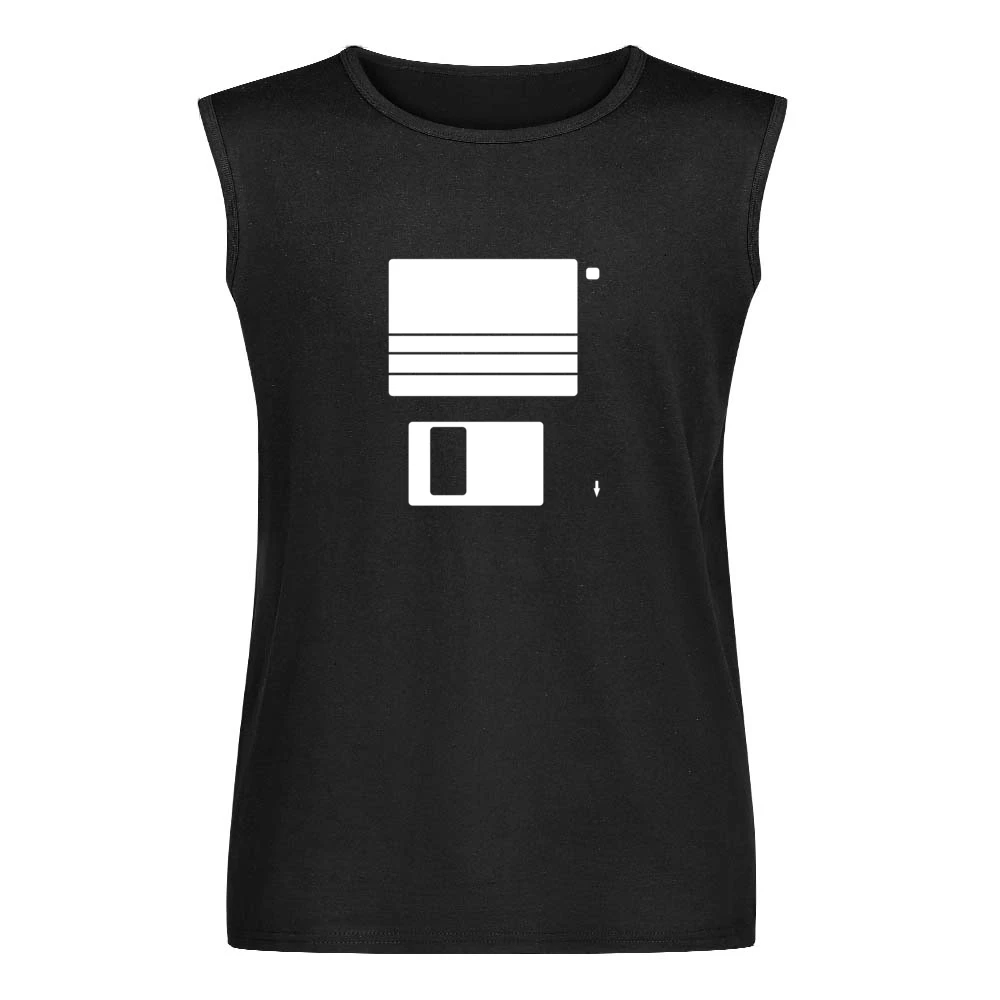Remember this ? old data computer disket floppy Men Sleeveless T-Shirt