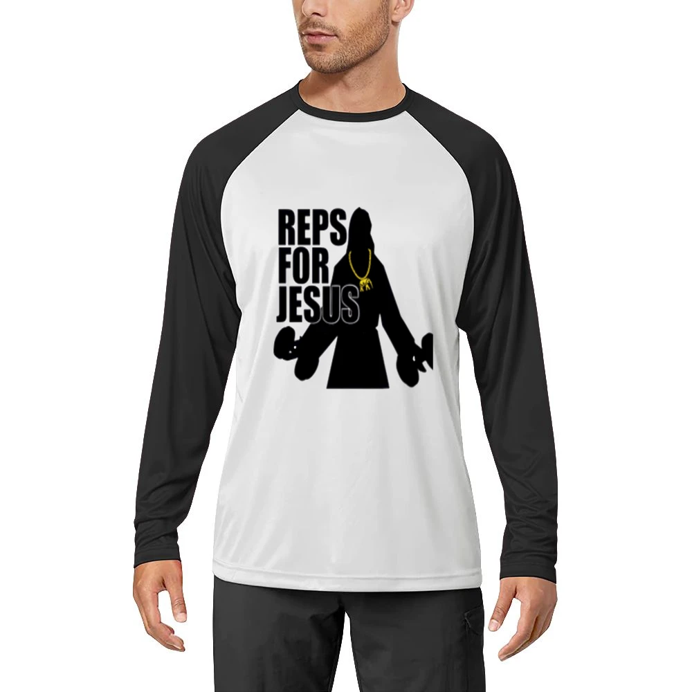 Reps For Jesus Tshirt Men Long Sleeve T-Shirt