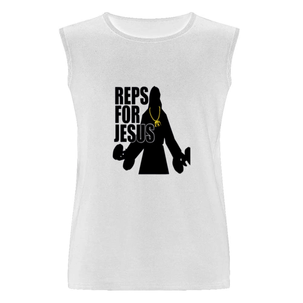 Reps For Jesus Tshirt Men Sleeveless T-Shirt