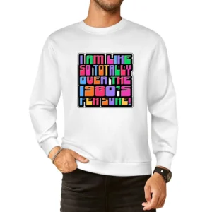 Retro Cool 80s European Size Pullover Sweater