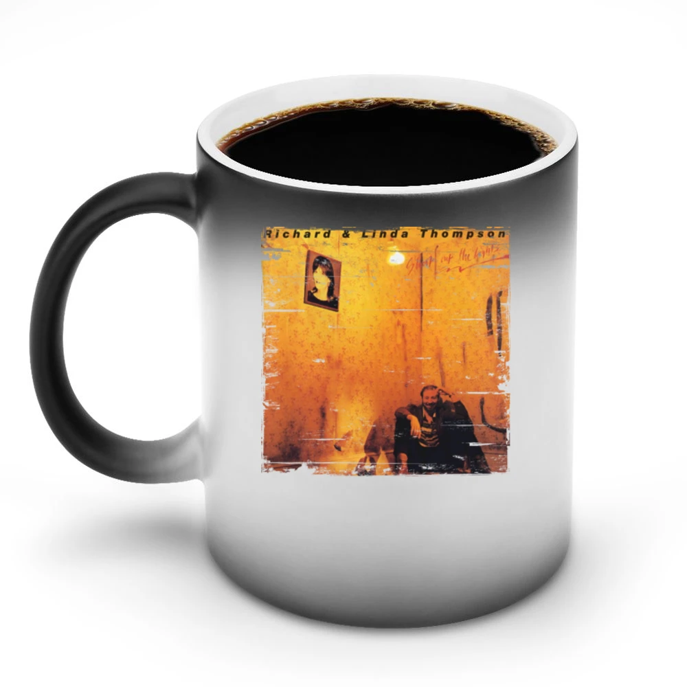 Richard and Linda Thompson Shoot Out The Lights Album Cover Distressed Discoloration Mug