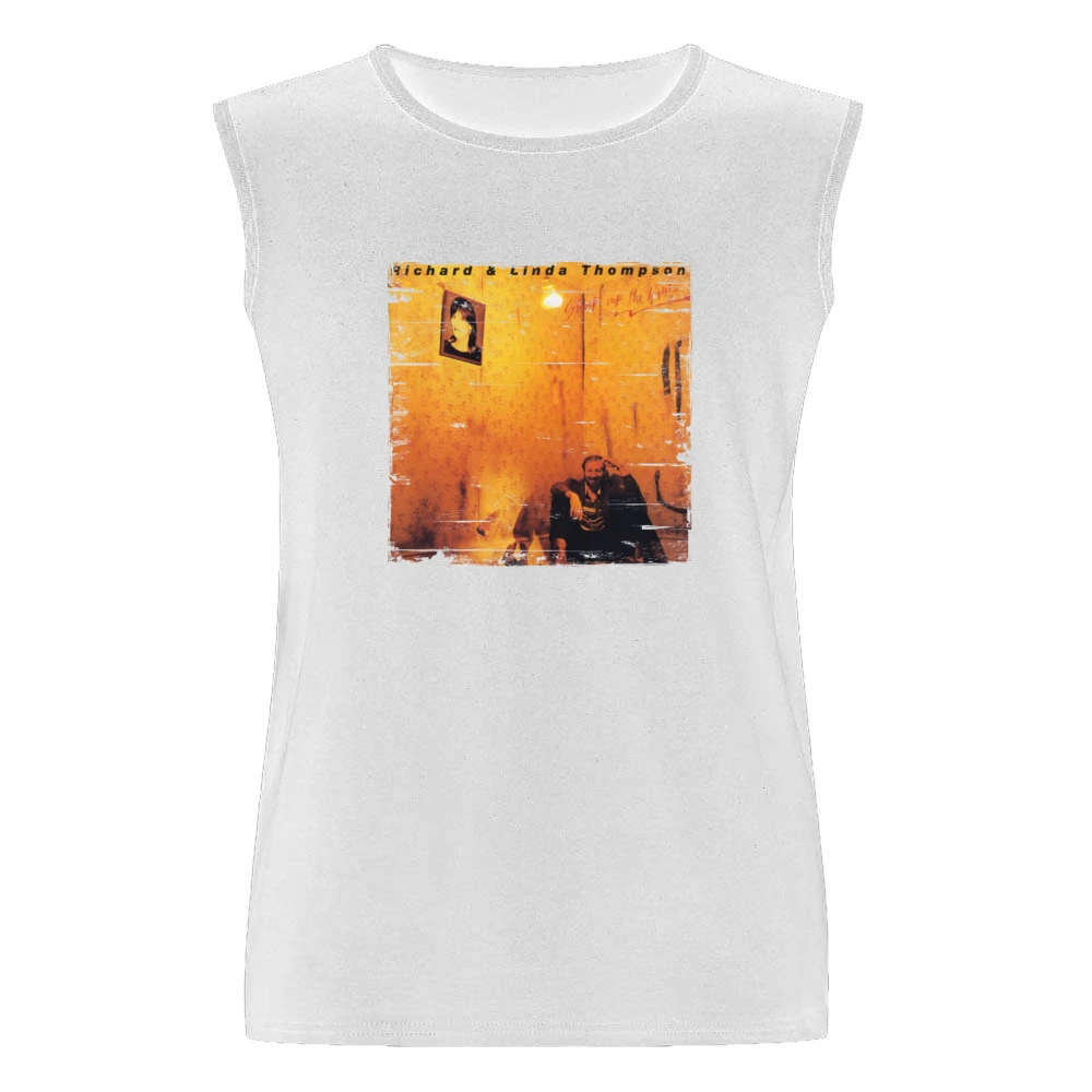 Richard and Linda Thompson Shoot Out The Lights Album Cover Distressed Men Sleeveless T-Shirt