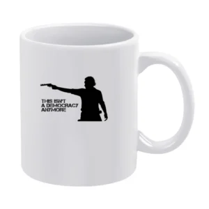 Rick Grimes Decomcracy Walking Dead Tshirt White Mug