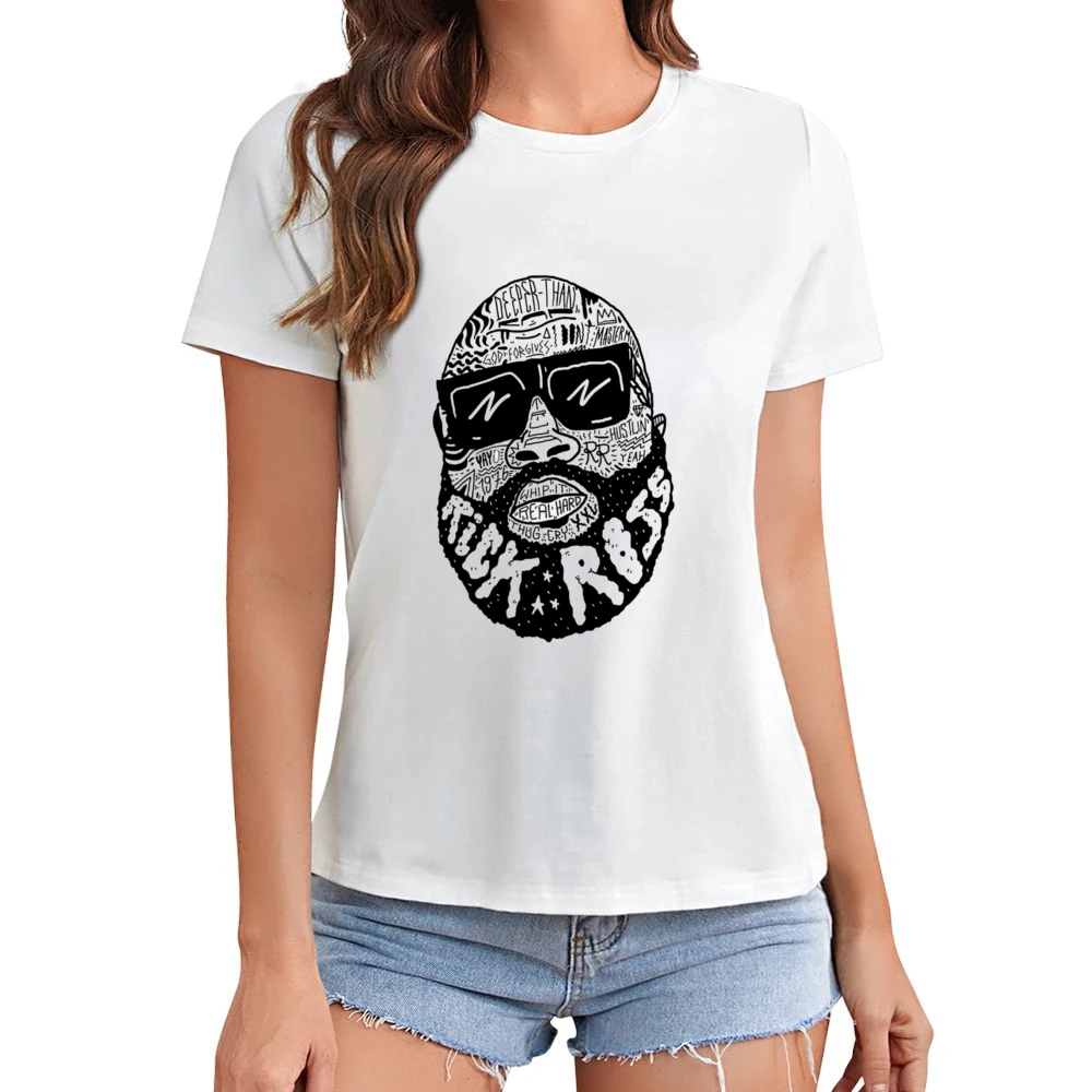 Rick Ross T Asian Size Women Ladies T-shirt