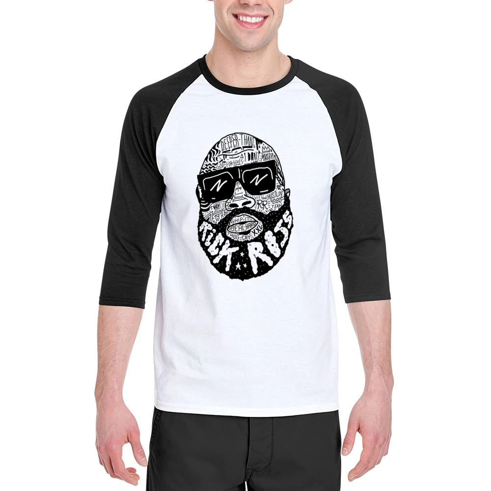 Rick Ross T Men 3/4 Sleeve T-Shirt