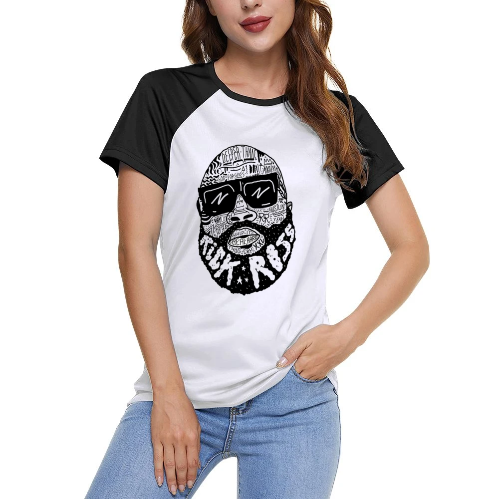 Rick Ross T Women Ladies Short Sleeve T-Shirt