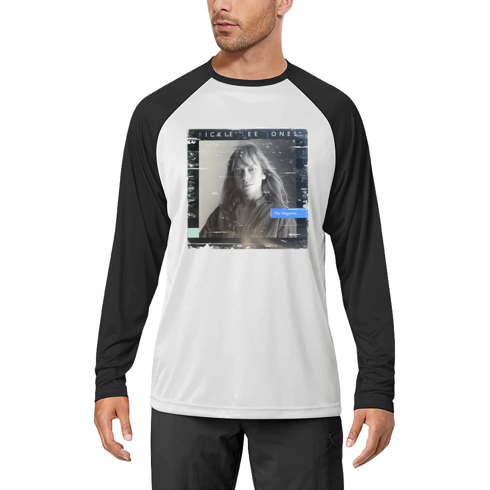Rickie Lee Jones The Magazine Album Cover Distressed Image Men Long Sleeve T-Shirt