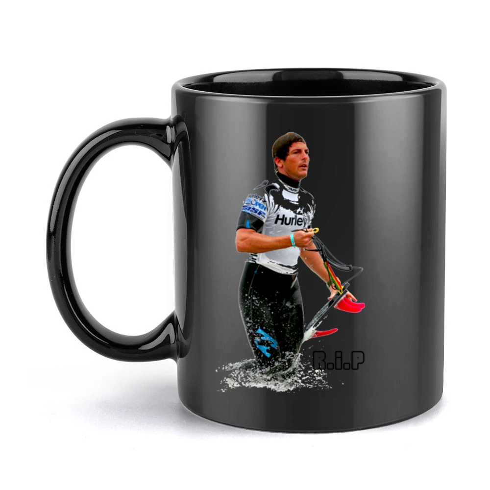 Rip Andy Irons Surfing Legend Black Mug
