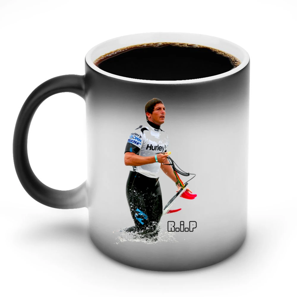 Rip Andy Irons Surfing Legend Discoloration Mug