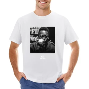 Rip Pele 1940 To 2022 Tribute Asian Size Men T-Shirt