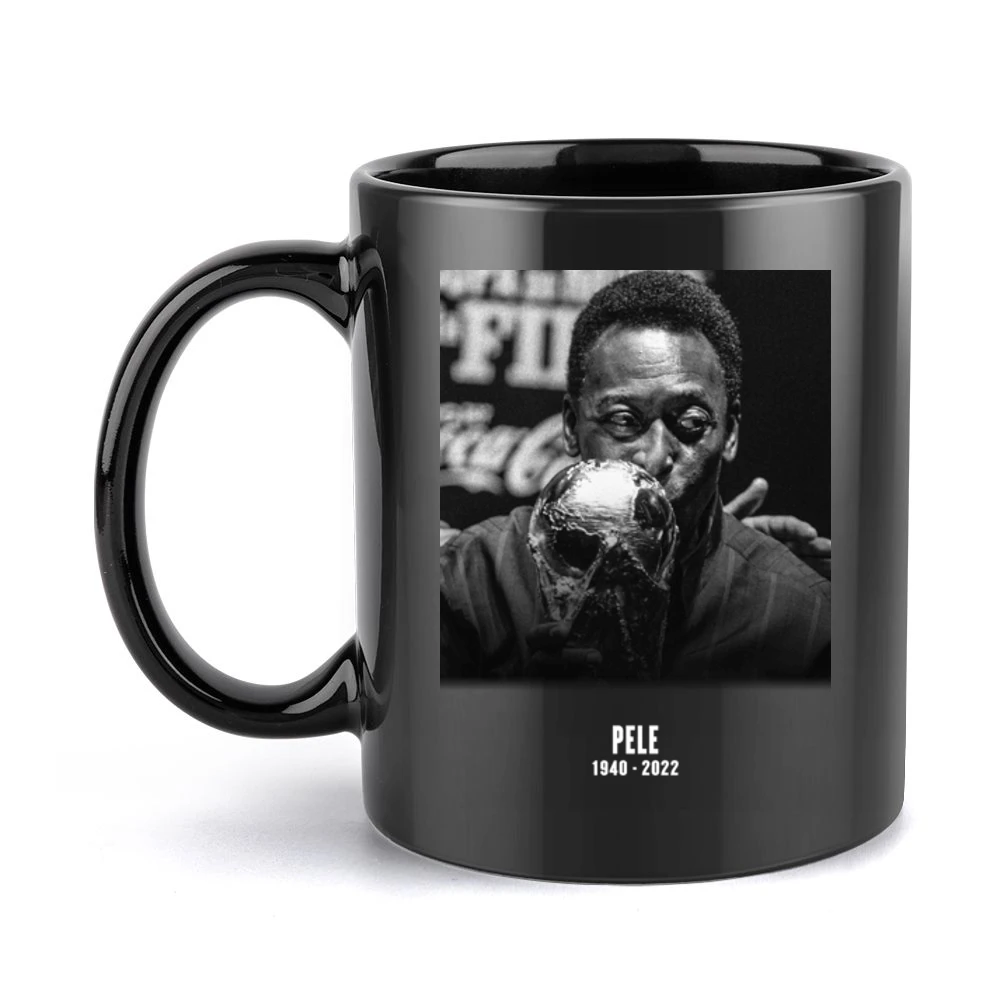 Rip Pele 1940 To 2022 Tribute Black Mug
