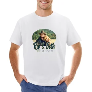 Rip Wheeler And Beth Dutton Forever Yellowstone Show Asian Size Men T-Shirt