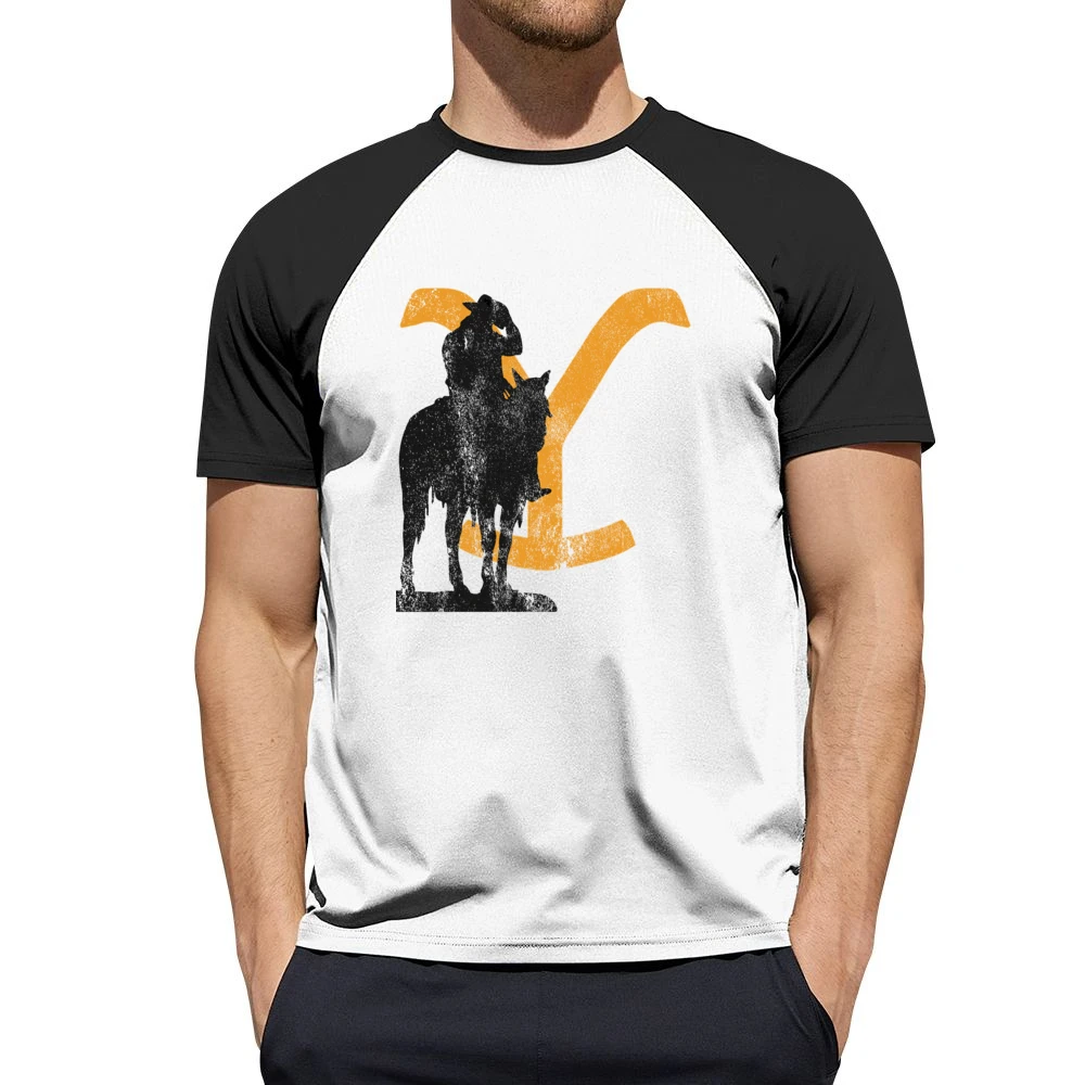 Rip Wheeler Cowboy Vintage Style Yellowstone Show Men Short Sleeve T-Shirt