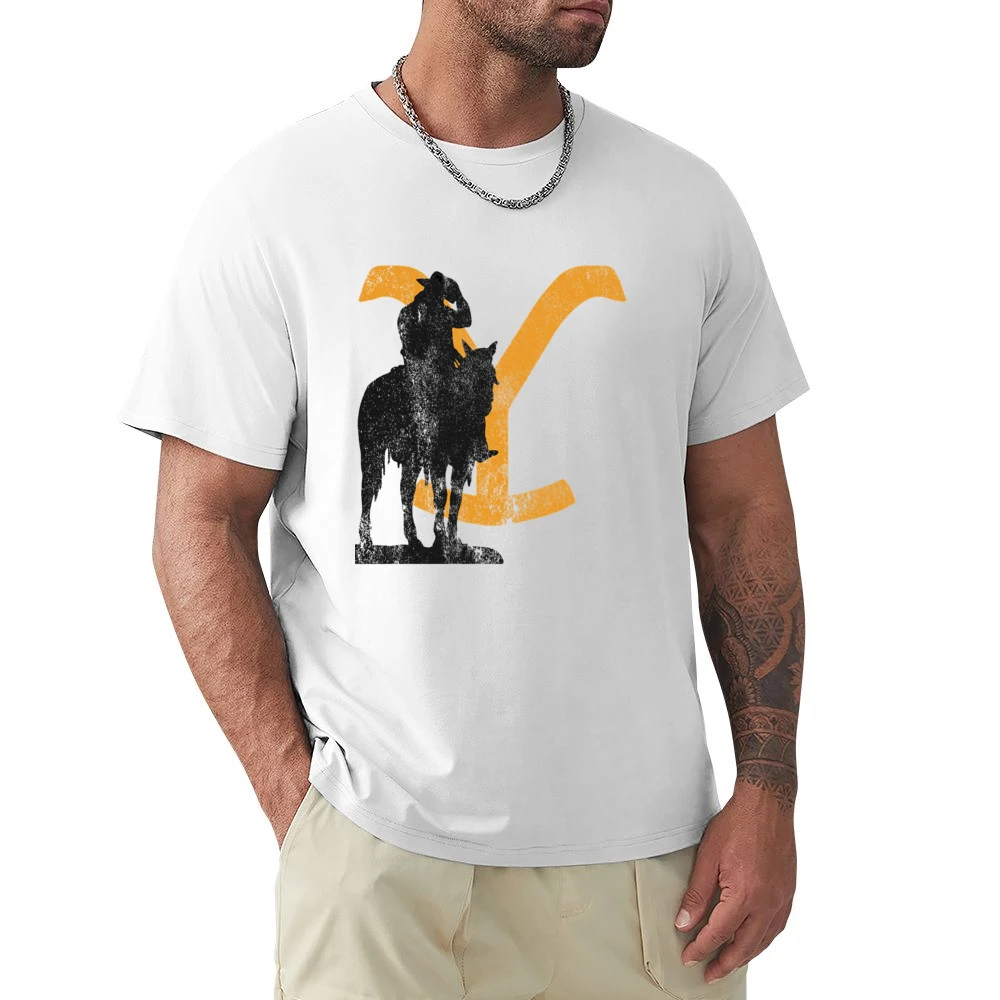 Rip Wheeler Cowboy Vintage Style Yellowstone Show Premium Men T-shirt