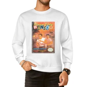 River City Ransom Nes Nintendo Old School Retro Video Game Fan Distres European Size Pullover Sweater