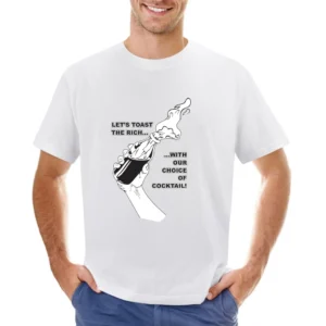 Roast The Rich Asian Size Men T-Shirt