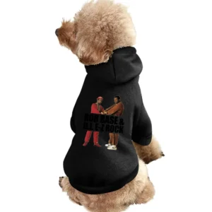 Rob Rase And DJ Ez Rock Fun Popular Vintage 80s Hop Hop Music Graphic Pet Apparel Clothes