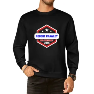 Robert Crawley For President 2016 Downton Abbey TV Show European Size Pullover Sweater