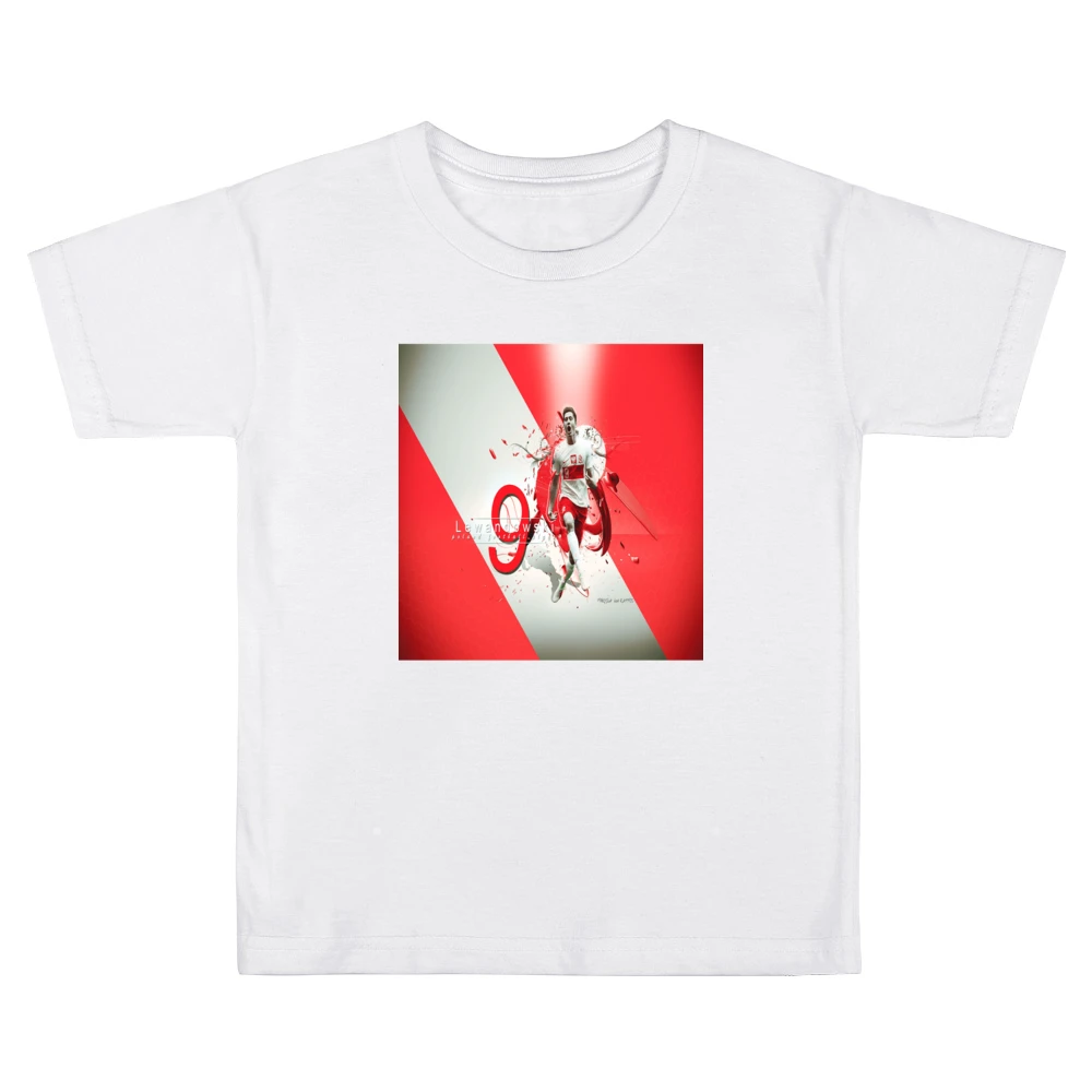 Robert Lewandowski Polish Soccer Tshirt (all styles and available) Kids Boys Girls T-Shirt