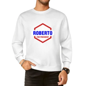 Roberto For President 2016 Futurama TV Show European Size Pullover Sweater