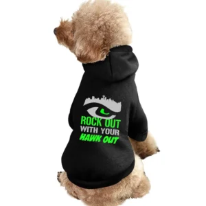 Rock Out With Your Hawk Out Seattle Football Team Pet Apparel Clothes