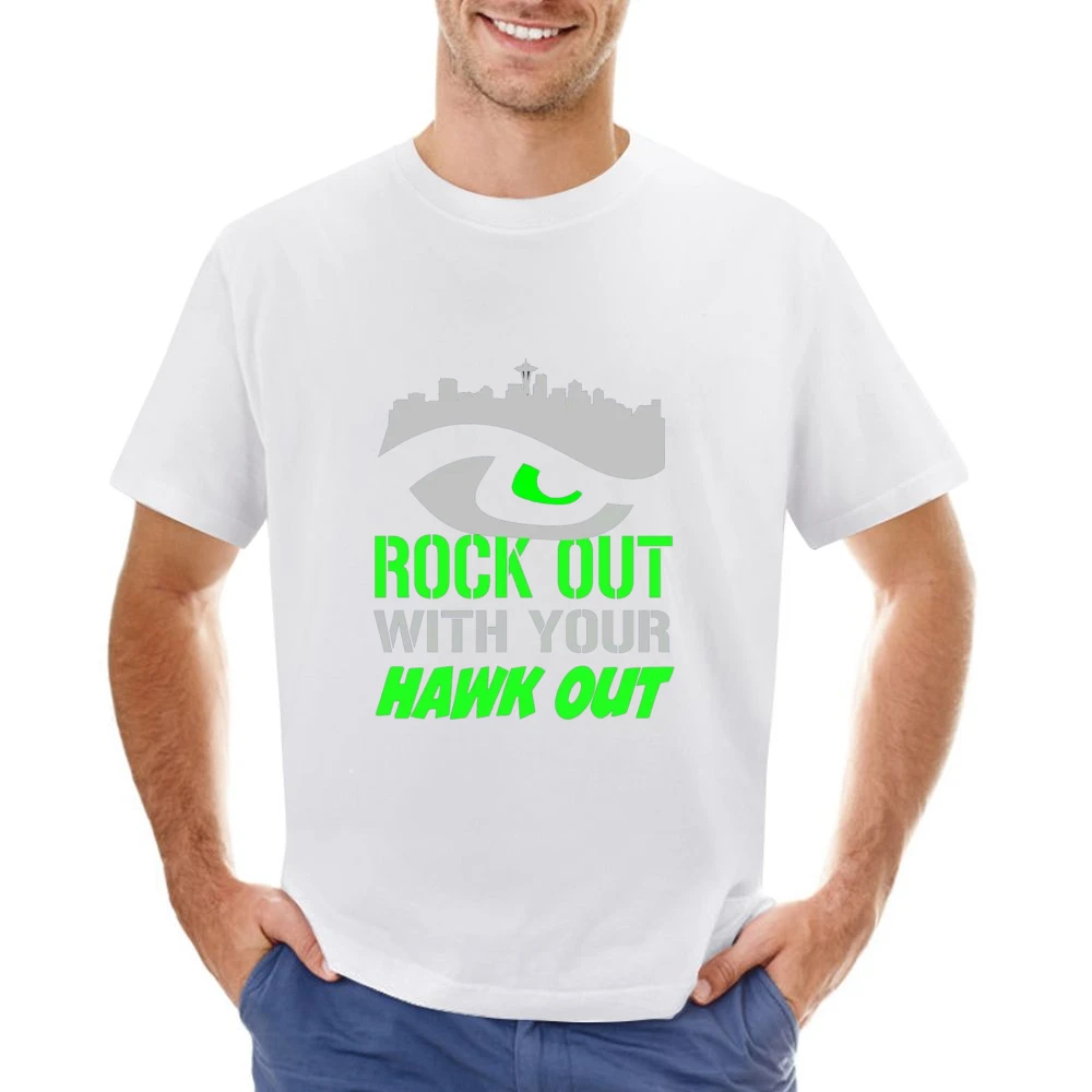 Rock Out with you HAWK out Tshirt Asian Size Men T-Shirt