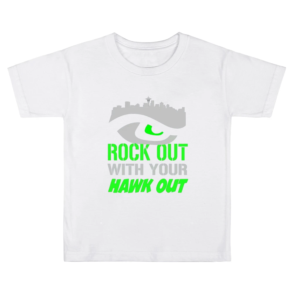 Rock Out with you HAWK out Tshirt Kids Boys Girls T-Shirt