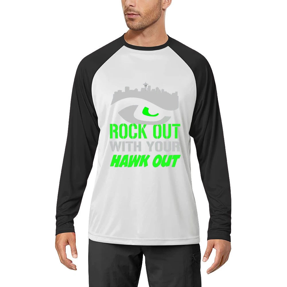 Rock Out with you HAWK out Tshirt Men Long Sleeve T-Shirt