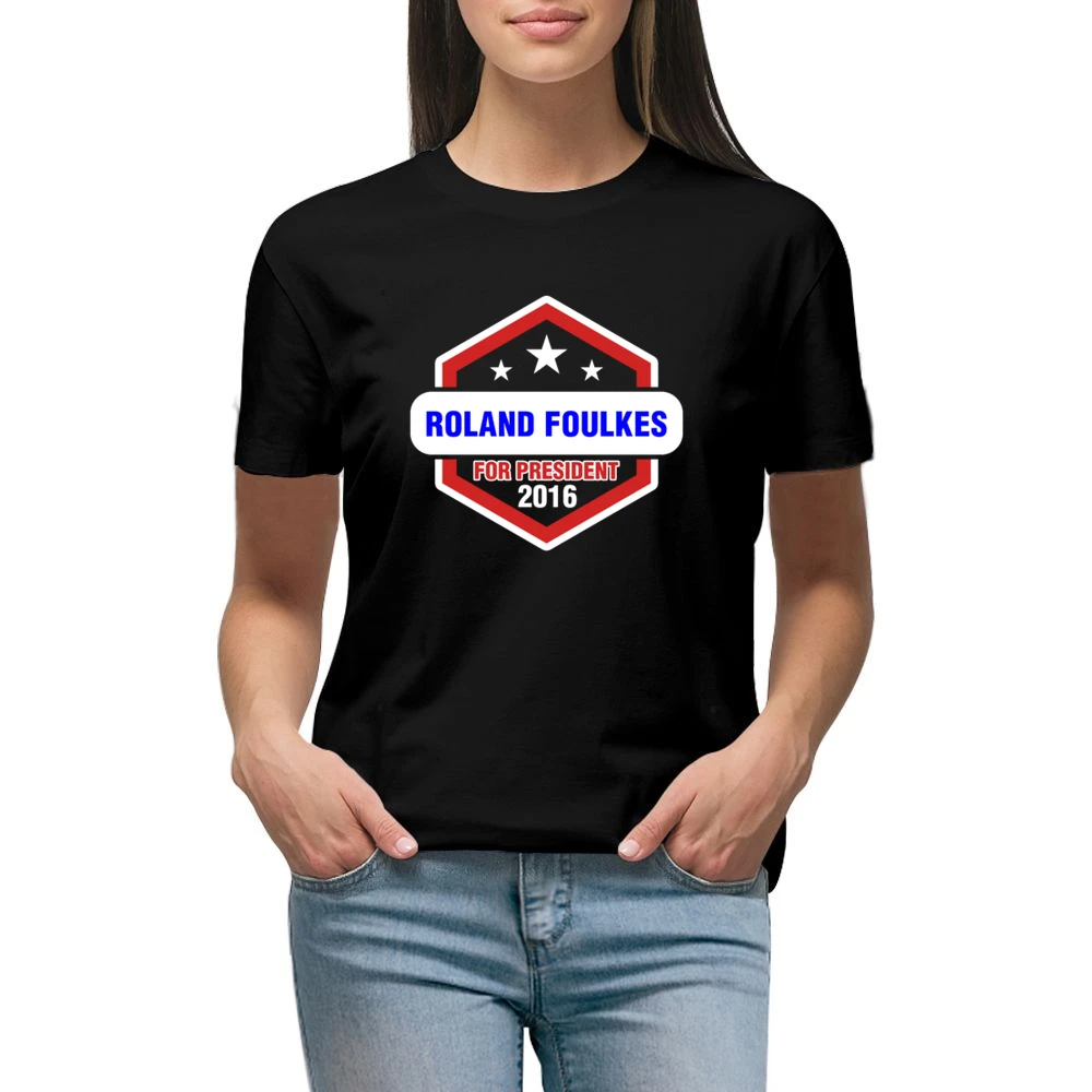 Roland Foulkes For President 2016 Rectify TV Show Premium Women Ladies T-shirt