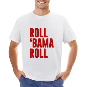 Roll Bama Roll Alabama Softball Game Day Fan Raglan Baseball Style T S Asian Size Men T-Shirt