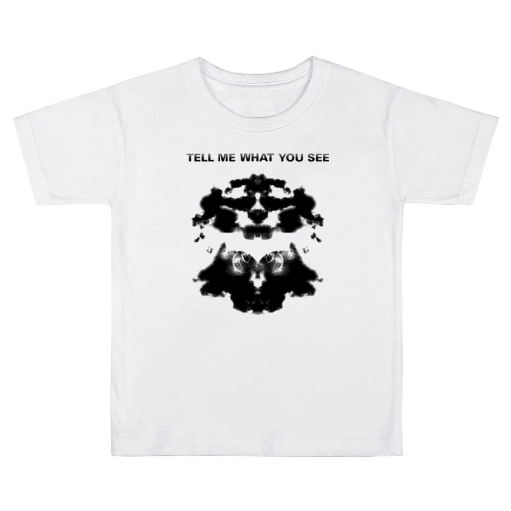 Rorschach tell me what you see Kids Boys Girls T-Shirt