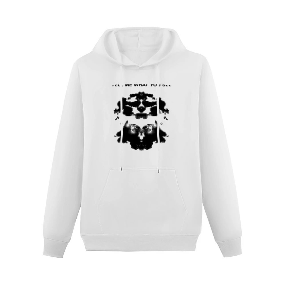 Rorschach tell me what you see Men Hoodie With Pocket