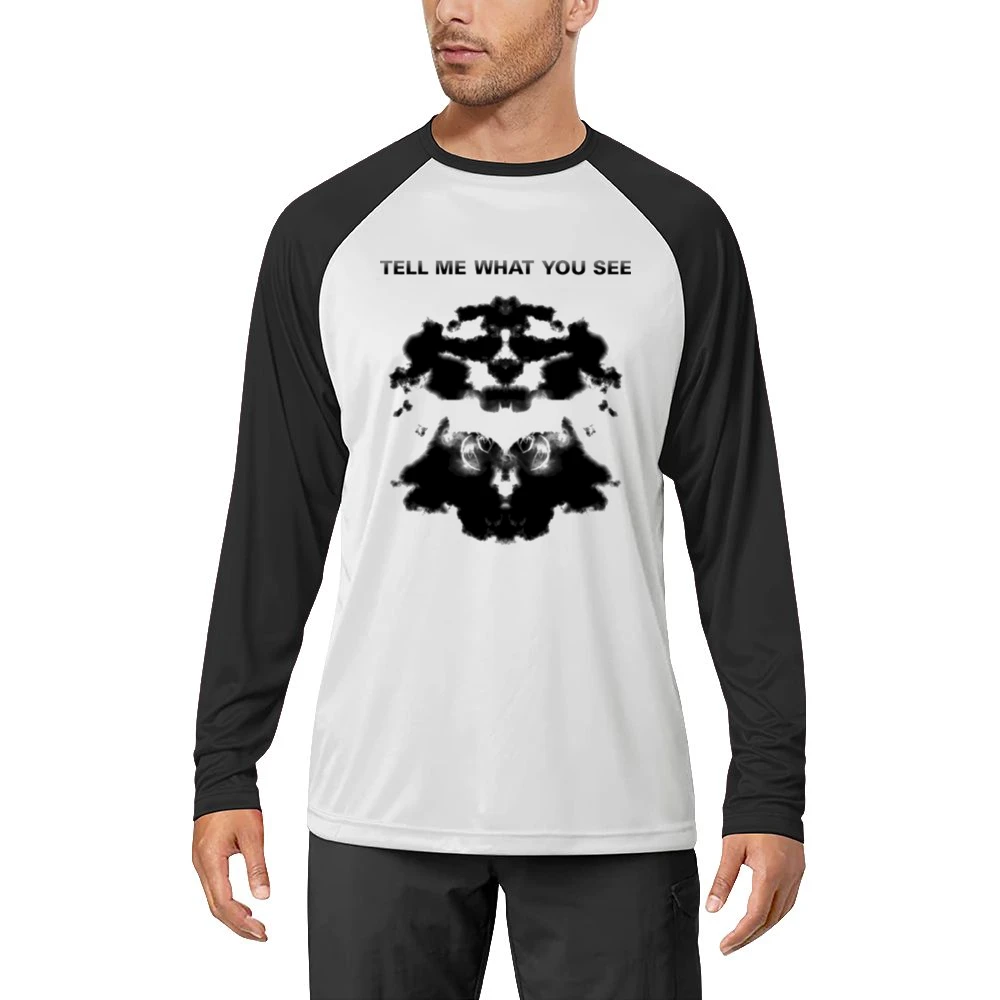 Rorschach tell me what you see Men Long Sleeve T-Shirt