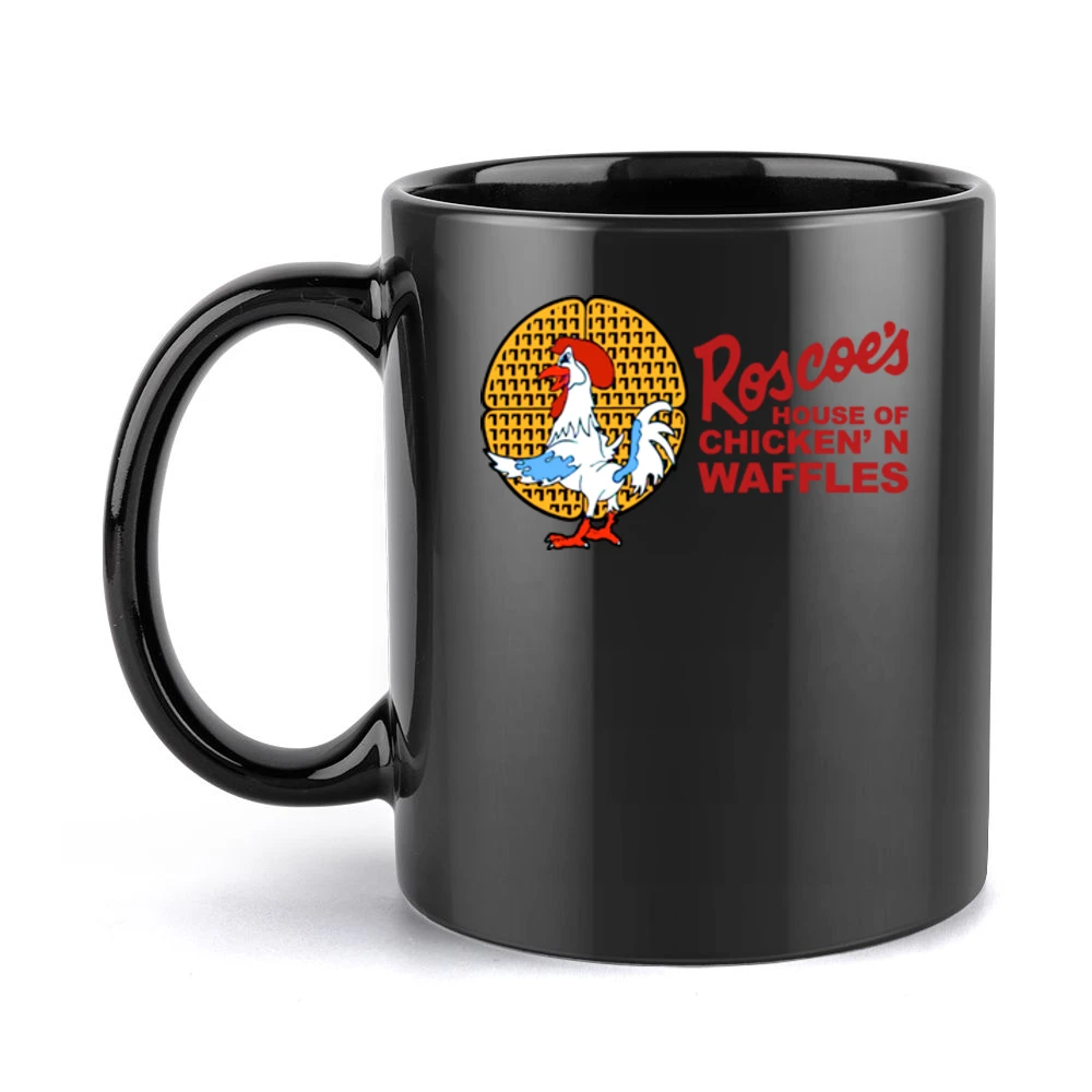 Roscoes House Of Chicken And Waffles Black Mug