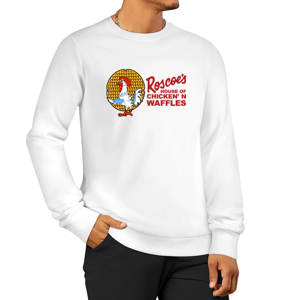 Roscoes House Of Chicken And Waffles Men Pullover Sweatshirt