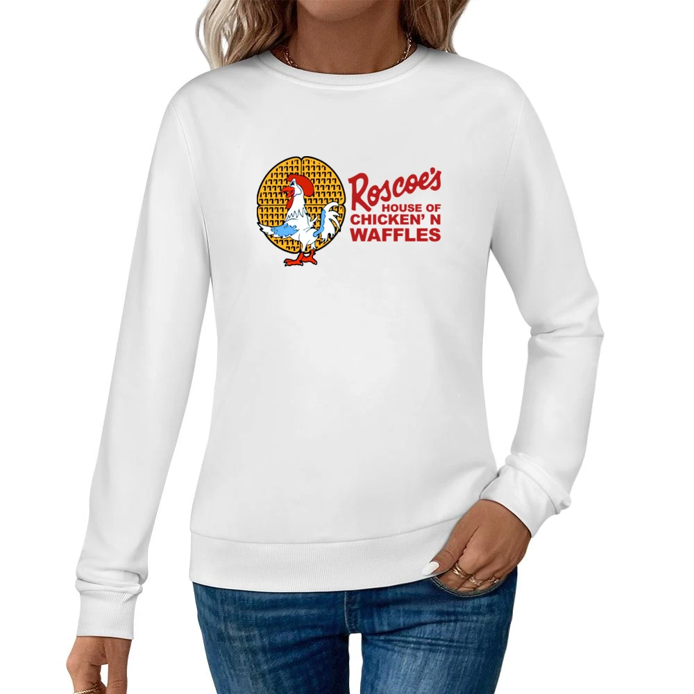Roscoes House Of Chicken And Waffles Women Pullover Sweatshirt