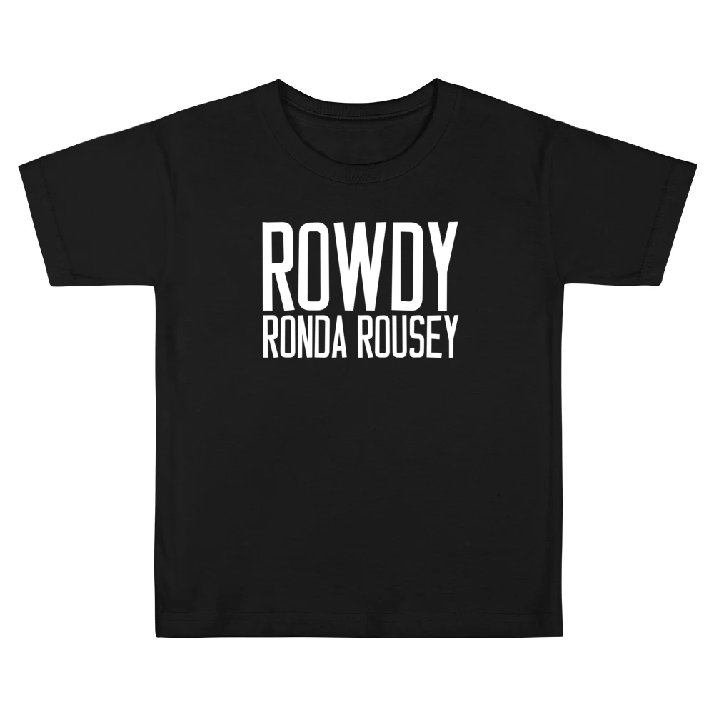 Rowdy Ronda Rousey Woman Ultimate Fighter Vs Zingano 184 Champion T Sh Kids Boys Girls T-Shirt