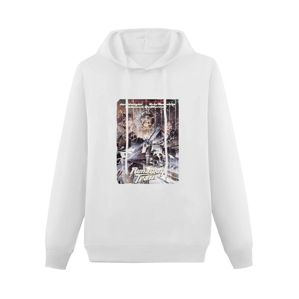 Runaway Train Movie Poster Retro Aged Look Men Hoodie Without Pocket