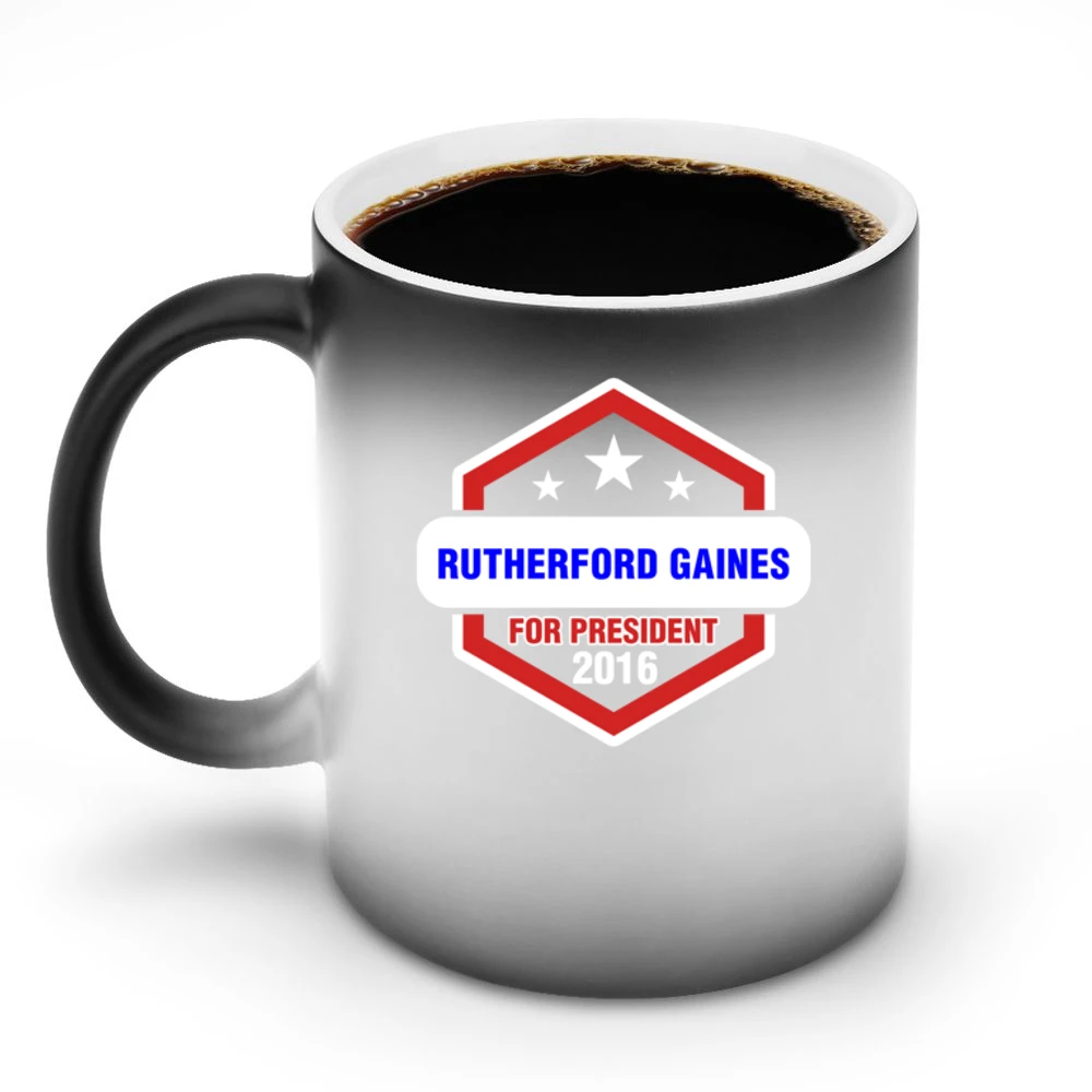 Rutherford Gaines For President 2016 Rectify TV Show Discoloration Mug