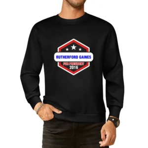 Rutherford Gaines For President 2016 Rectify TV Show European Size Pullover Sweater