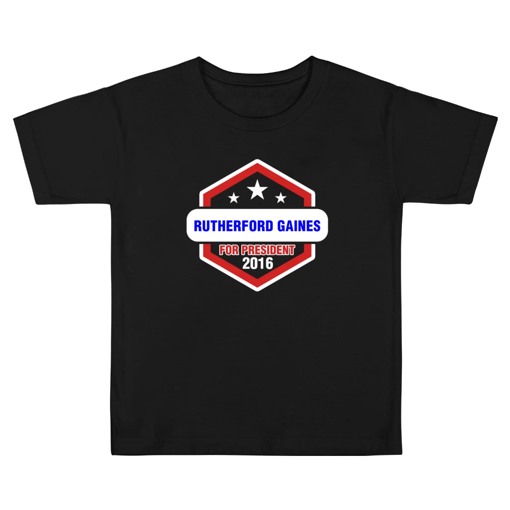 Rutherford Gaines For President 2016 Rectify TV Show Kids Boys Girls T-Shirt
