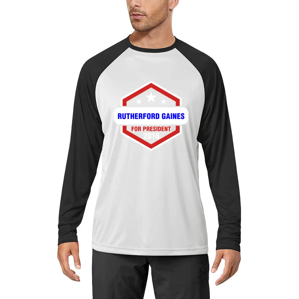 Rutherford Gaines For President 2016 Rectify TV Show Men Long Sleeve T-Shirt